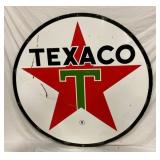 SIDE 2 PORC. TEXACO SIGN