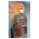 W/ LIGHTED CITIES SERVICE GLOBE