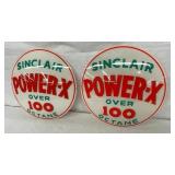 PAIR ORIG. SINCLAIR POWER X LENSES
