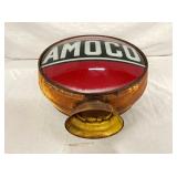 BOTTOM VIEW AMOCO GAS PUMP GLOBE