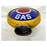 18IN AMERICAN GAS PUMP GLOBE
