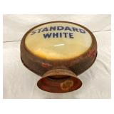STANDARD WHITE/ESSO PUMP GLOBE