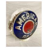 13 1/2 AMERICAN GAS PUMP GLOBE