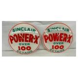 PAIR ORIG. SINCLAIR POWER X LENSES