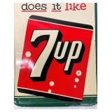 EMB. NOTHING LIKE 7UP SIGN