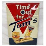 NOS EMB. 1958 TIME OUT FOR TOMS SIGN