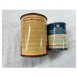 BACKSIDE ESSO AND SHELL CANS