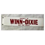 PORC. WINN DIXIE PLATE 12 1/2X2 1/2