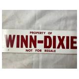CLOSEUP PORC. WINN-DIXIE SIGN