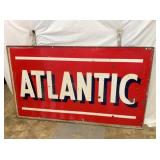 PORC. DS ATLANTIC SIGN W/ FRAME