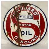 PORC. DS STANDARD POLARINE OIL SIGN 