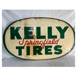 DS KELLY SPRINGFIELD TIRES SIGN 