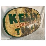LEFTSIDE SIDE 2 KELLY TIRES DS SIGN 