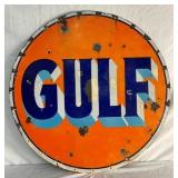 PORC. DS 30IN. GULF SIGN 