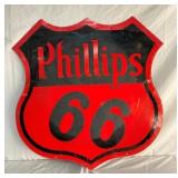 PORC. DS PHILLIPS 66 SHEILD SIGN 