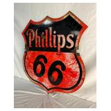 RIGHTSIDE SIDE 2 PHILLIPS 66 SHEILD SIGN 