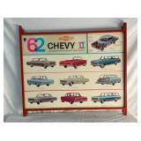1962 CHEVROLET DEALER SIGN 