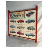 RIGHTSIDE 1962 CHEVY II DEALER SIGN 