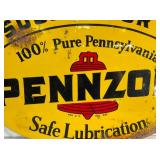 CLOSE UP PENNZOIL SIGN 