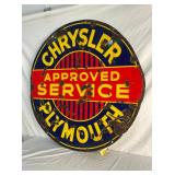  RIGHTSIDE 42IN. CHRYSLER SIGN 