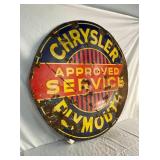 LEFTSIDE SIDE 2 PORC. CHRYSLER SIGN 