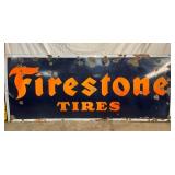PORC. FIRESTONE TIRES SIGN 