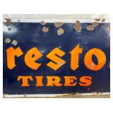 CLOSE UP CENTER FIRESTONE TIRES 