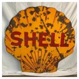PORC. DS SHELL CLAM SHELL SIGN 