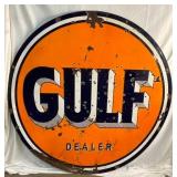 PORC. DS GULF DEALER SIGN 
