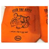 CLOSE UP OLD STOCK ESSO BAGS 