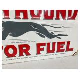 RARE DSP GREAYHOUND MOTOR FUEL SIGN 