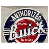 TOP VIEW PORC. BUICK DEALER SIGN 