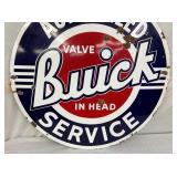 CLOSE UP BOTTOM VIEW BUICK SIGN 