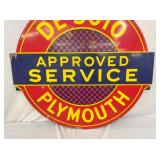 BOTTOM VIEW APPROVED SERVICE SIGN 