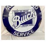 BOTTOM VIEW BUICK SERVICE SIGN 