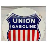 CLOSE UP TOP VIEW RED/WHIT/BLUE UNION 