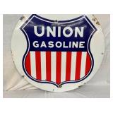 PORC. SIGN W/UNION GASOLINE SHEILD 