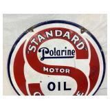 SIDE 2 TOP VIEW STANDARD MOTOR OIL SIGN 