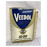 12X19 VEEDOL FLANGE SIGN 