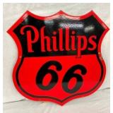 OTHERSIDE PHILLIPS 66 30IN. SHEILD SIGN 