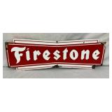 36X10 SSP FIRESTONE BOW TIE SIGN 