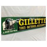 LEFTSIDE GILLETTE SIGN 