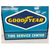 CLOSE UP SIDE 2 GOODYEAR SIGN 