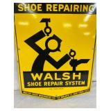 CLOSE UP PORC. SHOE REPAIR SIGN 