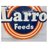 47X39 SST DIE CUT LARRO FEEDS SIGN 