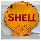 48IN. DSP SHELL CLAM SHELL SIGN 