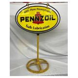 33X49 DSP PENNZOIL SIDEWALK SIGN 