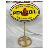 OTHERSIDE PENNZOIL SIDEWALK SIGN 