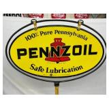 SIDE 2 PORC. PENNZOIL SIGN 
