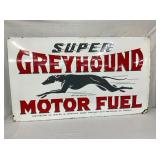 58X34 DSP RARE GREYHOUND MOTOR OIL SIGN 